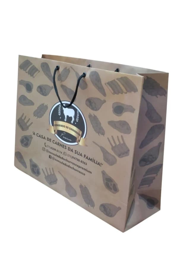 Sacola de Papel Personalizada-108317