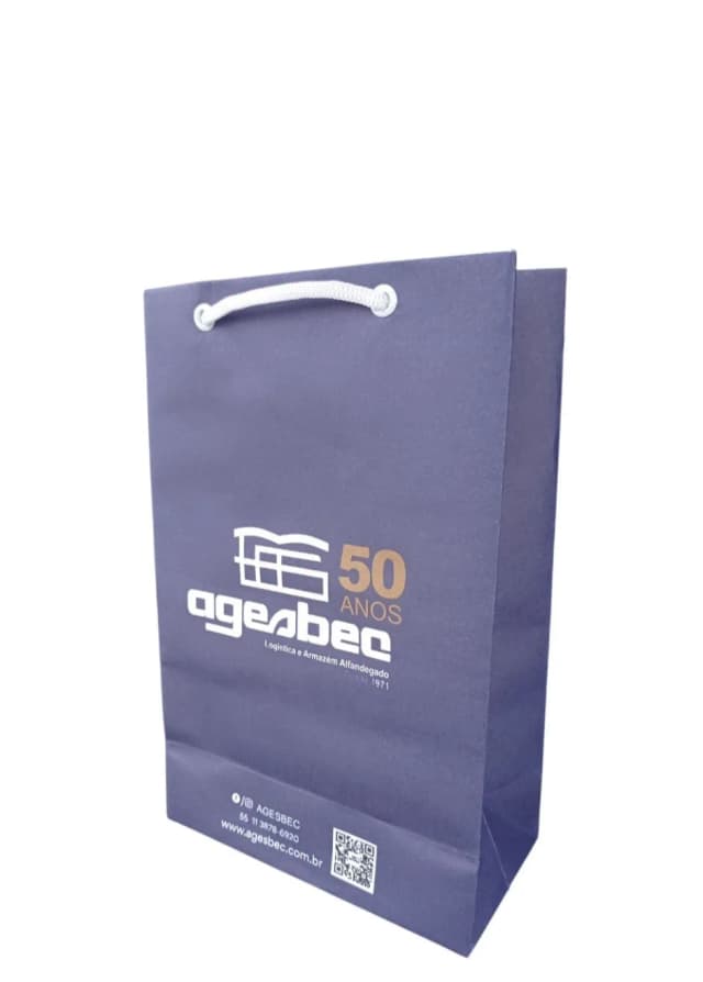 Sacola de Papel Personalizada-108337