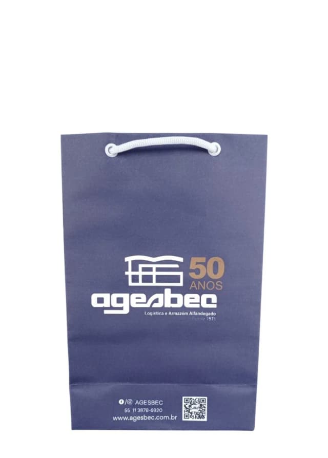 Sacola de Papel Personalizada-108337